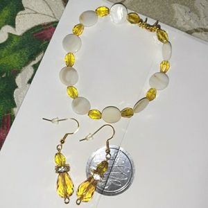 Braclet and Earrings set